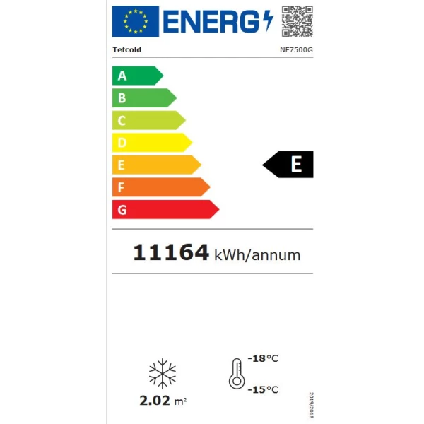 Tefcold NF7500G stitok