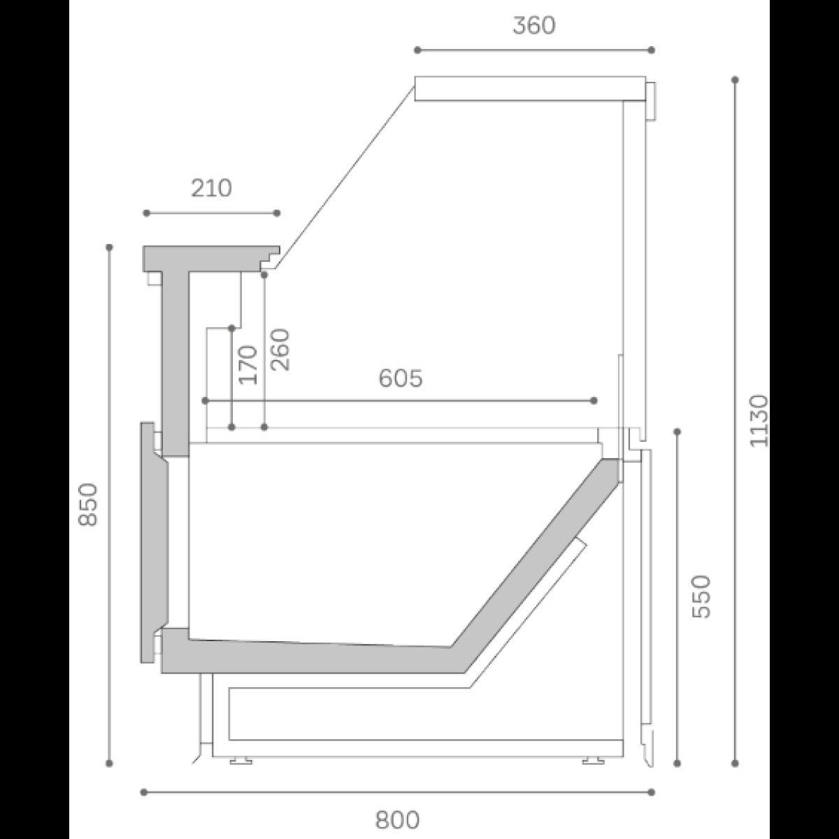 Qvadros 187,5 Slim 2 quadros vykres